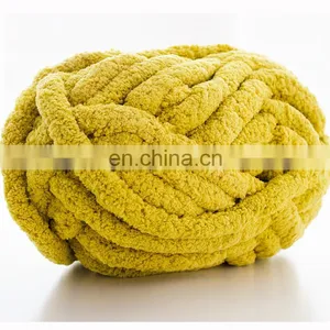 100% Polyester Big Ball Yarn Roving Yarn for Hand Knitting thumbnail-5