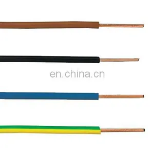 Philippines Best Selling Yellow and Green Strip Earth Cable 1C 50mm SQ Stranded Copper Conductor PVC Electric Cable thumbnail-2