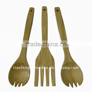 Wooden Spoon and Fork thumbnail-1