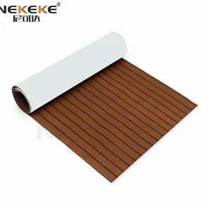 NEKEKE Dark Brown + Black Seam Line EVA Foam Sheet Ship Eva Cheap Outdoor Decking thumbnail-2