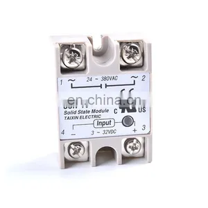 Single Phase Solid State Relay SSR-40DA SSR-25DA SSR-10DA DC to AC 3-32VDC Input 24-380VAC Output Solid State Relay Module thumbnail-5