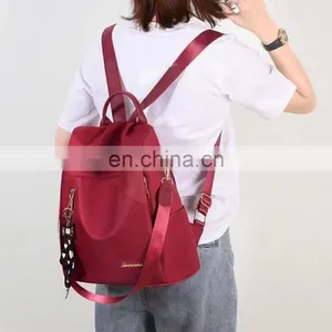 Mochilas Women Backpack China, Watertight Rucksack Design Ladies Oxford Backpack Anti Theft/ thumbnail-4