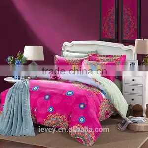 Ievey Beautiful Bed Sheet Sets/custom Printed Bed Cover Designs Made in China thumbnail-1