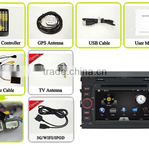 Double Din for TOYOTA PRADO Touch Screen Car DVD Car Stereo GPS 3G WIFI Bluetooth SWC RDS Phonebook AUX 1080P USB/SD MP3/MP4 thumbnail-3