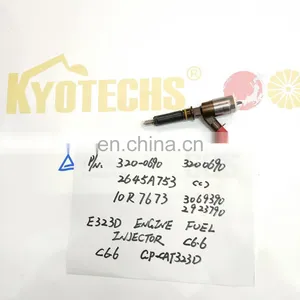 Excavator Parts 320-0670 10R-7670 Engine Injector C6.6 E320D E320D2 E320E E321D2 thumbnail-4
