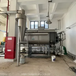 Sludge Drying Equipment Sludge Dewatering Dryer Customization Hollow Paddle Dryer 100 Square Meters of Electroplating Sludge Drying Equipment Catering Waste Treatment thumbnail-3