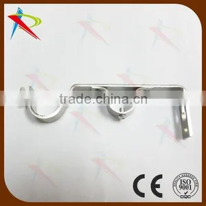 22mm/25mm Wrought Iron Curtain Accessories Curtain Drapery Double Brackets thumbnail-2