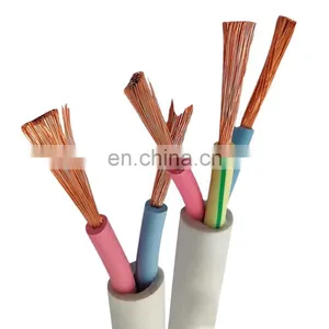 2 Core 300/500v Pvc Insulated Copper Wire Pvc Sheath Braided Shielded Flexible Control Cable thumbnail-1