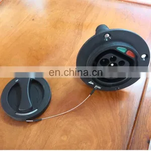 16A 32A Single 3 Phase Ev Charger Sae J1772 IEC 62196-2 Type 2 Plug Socket Male AC Ev Charging Socket Outlet thumbnail-3