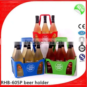 Hot Sale 6 Pack Plastic Beer Bottle Carrier thumbnail-1