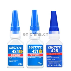 Medium Viscosity 20g Loctiter 424 425 431 Super Instant Glue Quick Curing Adhesive for Metal Rubber Plastics Adhesive thumbnail-1