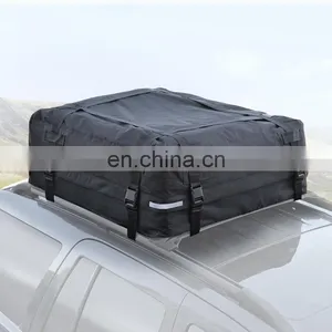 20 Cubic Vinyl Waterproof Convertible Car Roof Top Cargo Luggage Storage Carrier Bag thumbnail-1