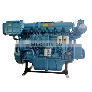 Motor Boot WHM6160C450-2 450hp Marine Motor Marine Diesel Engine for Boat thumbnail-1