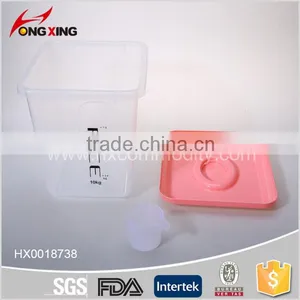10KG The Large Capacity Plastic Rice Storage Bucket thumbnail-2