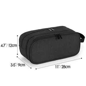 Hold 2 Stethoscopes Or BP Cuffs, Compatible With 3M Littmann/MDF/ADC, Medical Case With Extra Pocket For Nurse Accessories thumbnail-2