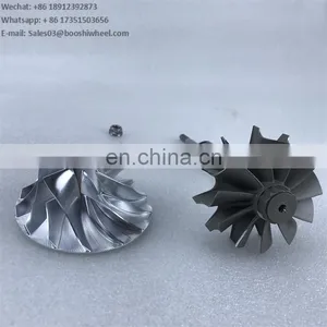 Turbo HE400VG Rotor 2154699 2201112 5548354 5459129 5459137 5642904 2301178 2128139PEX Shaft Wheel For DAF MX13 MX11 Engine thumbnail-4