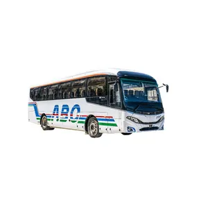Chinese 12m 60-70 Seats Manual Passenger Bus Coach Vehicle Low Price and High Quality Diesel Automatic 65 Seats Coach Bus thumbnail-1