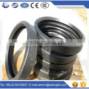 Heat Resistant Concrete Pump Rubber o Ring / Epdm Concrete Pipe D-ring Rubber Gasket thumbnail-4