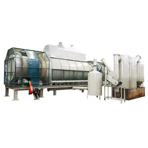 Garden Waste Continuous Rotary Carbonization Furnace Biomass Activated Carbon Making Machine Aluminum Cans Paint Remove Furnace thumbnail-1