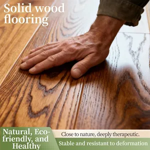 Environmentally Friendly E0 Grade Solid Wood Composite Flooring, Household Silent and Waterproof Flooring thumbnail-2