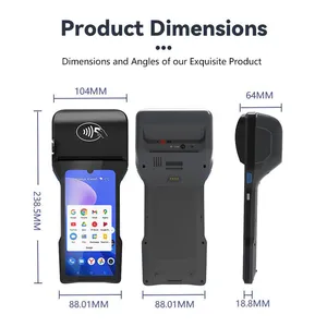 ZONS Z93 POS Handheld Device With 6.26