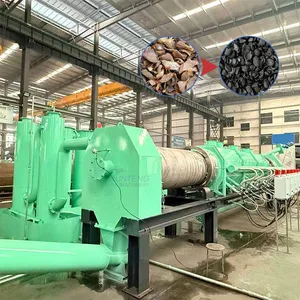 Industrial Hazelnut Shell Carbonization Furnace Palm Shell Charcoal Making Machine Coconut Shell Waste Carbonizing Equipment EPC thumbnail-1