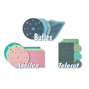 KOVAX Lex Series Dry Super Buflex Discs Dry Sanding Eagle Abrasives Flexible Dry Sanding Sheets thumbnail-4