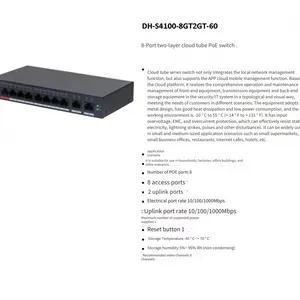 Dahua Dh-s4100-8gt2gt-60 Cloud Management Series Layer 2 Poe Switch thumbnail-4