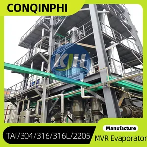 Unidad de ósmosis inversa de dos etapas para aguas residuales con alta salinidad y alto contenido de DQO, caudal de 2000 LPH, funcionamiento automático thumbnail-2