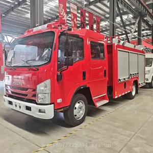 Isuzu Double Cab 3.45-cubic-meter Water Tank Fire Truck Csc5100gxfsg35/q6 thumbnail-2