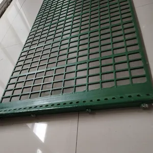 Vibrating Screen Mesh With Iron Frame for Oilfield Mud Solid-liquid Separation, 100 Mesh, 1.5mm Wire thumbnail-2
