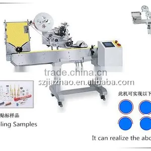 Hot Sale Semi-Automatic Adhesive Labeling Machine , Semi Auto Plane Labeling Machine thumbnail-4