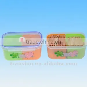 Plastic Container With Lid Rectangle Food Storage Boxes thumbnail-1