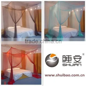 SHUIBAO Multicolor 4 Poster Bed Canopy thumbnail-1