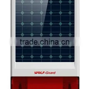 Wolf Guard Wireless Solar Alarm Siren 120db thumbnail-1