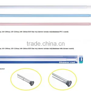 Shower Curtain Pole Stainless Steel Shower Rod SS304 Shower Curtain (8023-1) thumbnail-2