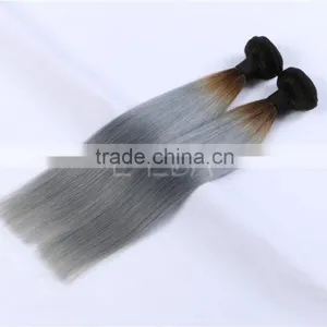 Cheap White Silver Human Hair Extensions thumbnail-3