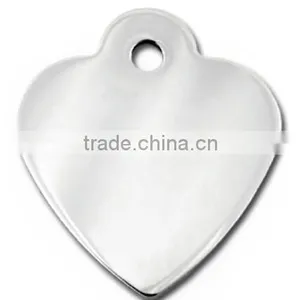 Offer Zinc Alloy Metal Heart Dog ID Tags thumbnail-2