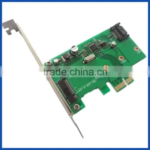 PCI Express PCie to NGFF M.2 Key-B 2280 SSD With SATA III 6Gbps Expansion Adapter Card thumbnail-3