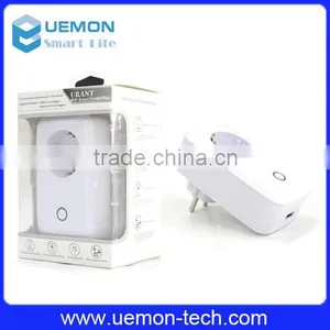 Wholesale CE ROHS 110-240V EU Standard Smart WIFI Power Plug Socket thumbnail-1