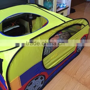 Large Space Safety Lovely Cool Car Shape Play House Children Kids Play Tent thumbnail-2