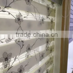 Embroided Fabric of Zebra Blinds thumbnail-2