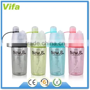 Sport Drinking and Misting Spray Water Bottle, Outdoor Sport Drinking, BPA thumbnail-1