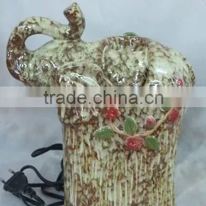 2011 Ceramic Elephant Water Fountain thumbnail-1