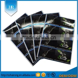 Wholesale Custom Vinyl Hot Stamping Foil Self Adhesive Labels Printed Logo Sticker Supplier's Choice thumbnail-6