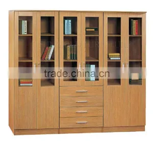 Wooden Credenza Office Filing Cabinet Furniture/wood Cupboard Design (SZ-FCB317) thumbnail-3