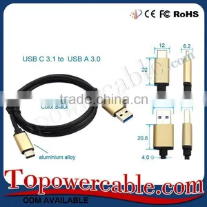 2016 Factory Wholesale USB 3.0 Type C Data Cable 3.0 USB Cord thumbnail-1