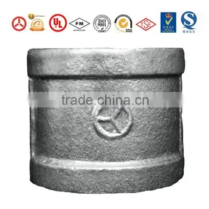 Customized Low Price Malleable Iron Pipe Fitting Pipe Socket 270 thumbnail-3