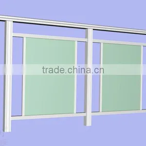 Wholesale Aluminium Alloy Balcony Railing/balustrade/aluminum Glass Balustrade thumbnail-1
