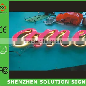 Frontlit and Backlit Led Channel Letter Sign Led Epoxy Resin Letter Sign thumbnail-1